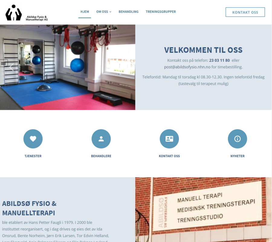 Abildsø Fysoterapi og Manuellterapi