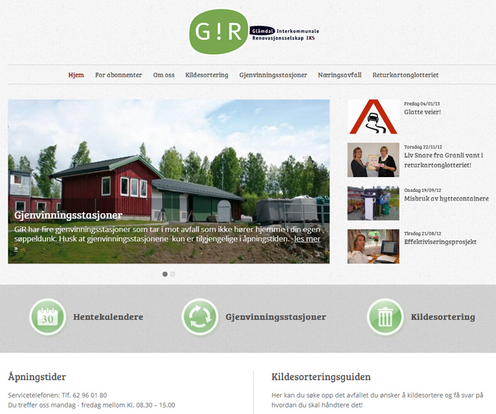 Glåmdal Interkom. Renovasjonsselskap